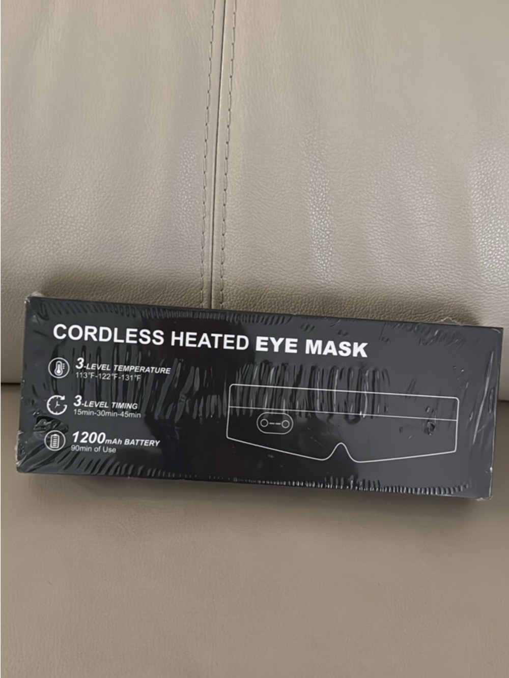 Musicozy heated eye mask